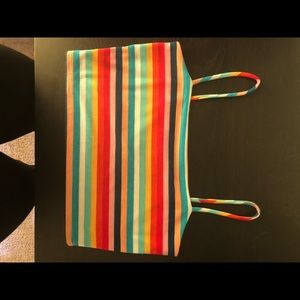striped crop top